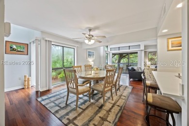 Turnkey Resort Living. Stylish 2BR/2BA + Loft End Unit Villa on Palmetto Dunes Golf Course and Resort in South Carolina - for sale on GolfHomes.com, golf home, golf lot