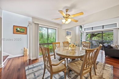 Turnkey Resort Living. Stylish 2BR/2BA + Loft End Unit Villa on Palmetto Dunes Golf Course and Resort in South Carolina - for sale on GolfHomes.com, golf home, golf lot