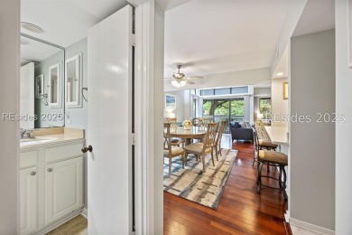 Turnkey Resort Living. Stylish 2BR/2BA + Loft End Unit Villa on Palmetto Dunes Golf Course and Resort in South Carolina - for sale on GolfHomes.com, golf home, golf lot