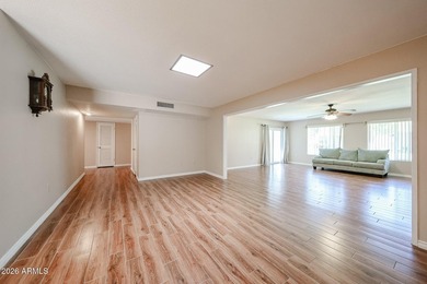 Enjoy the Sun City Lifestyle in This Beautiful Gemini Twin Home on Sun City Lakes West and East in Arizona - for sale on GolfHomes.com, golf home, golf lot