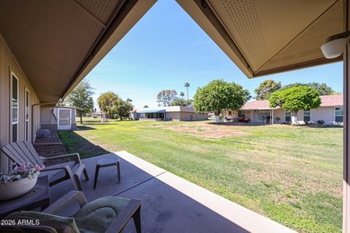 Enjoy the Sun City Lifestyle in This Beautiful Gemini Twin Home on Sun City Lakes West and East in Arizona - for sale on GolfHomes.com, golf home, golf lot