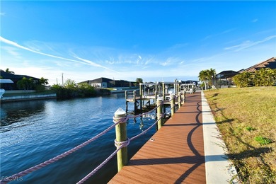 Rare Triple Gulf Access Lot with Seawall, Dock & Lift - Ready to on Burnt Store Golf Club in Florida - for sale on GolfHomes.com, golf home, golf lot