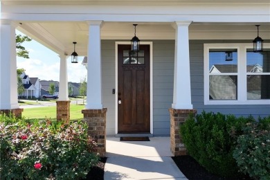 The quality shows in this craftsman style home built by a on Chimney Oaks Golf Club in Georgia - for sale on GolfHomes.com, golf home, golf lot