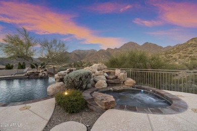 Spectacular hillside lot in sought-after guard gated Cimarron on Sanctuary Golf Course At WestWorld in Arizona - for sale on GolfHomes.com, golf home, golf lot