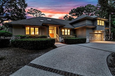 Perfectly situated on the second hole of the world-renowned on Harbour Town Golf Links in South Carolina - for sale on GolfHomes.com, golf home, golf lot