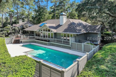 Perfectly situated on the second hole of the world-renowned on Harbour Town Golf Links in South Carolina - for sale on GolfHomes.com, golf home, golf lot