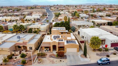 This stunning at 1921 Santa Ines Street, Las Cruces home spans 2 on Sonoma Ranch Golf Course in New Mexico - for sale on GolfHomes.com, golf home, golf lot