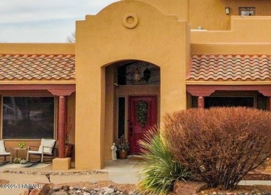 This stunning at 1921 Santa Ines Street, Las Cruces home spans 2 on Sonoma Ranch Golf Course in New Mexico - for sale on GolfHomes.com, golf home, golf lot