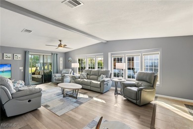 Own the Land & Home!! This beautiful two-bedroom, two-bathroom on Pine Lakes Country Club in Florida - for sale on GolfHomes.com, golf home, golf lot