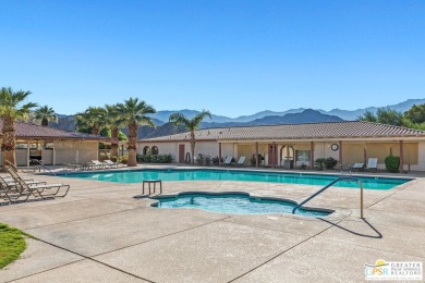 Built in 1974, this 1152 sq foot double wide bungalow is ready on Date Palm Country Club in California - for sale on GolfHomes.com, golf home, golf lot