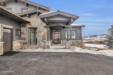 Experience mountain luxury at its finest in this stunning 4 bed on Talisker Club At Tuhaye in Utah - for sale on GolfHomes.com, golf home, golf lot