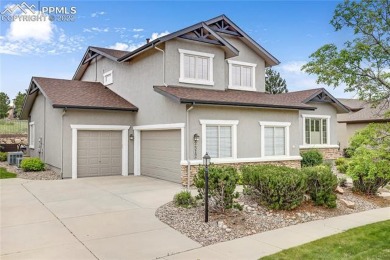 Incredible 6 bed, 6 bath 3-car garage smart home on the 18th on Pine Creek Golf Club in Colorado - for sale on GolfHomes.com, golf home, golf lot
