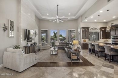 Experience life above the Valley of the Sun in this impeccably on Troon Country Club in Arizona - for sale on GolfHomes.com, golf home, golf lot