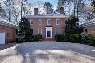 This stunning all-brick replica of the *Wythe* house is located on Fords Colony Country Club in Virginia - for sale on GolfHomes.com, golf home, golf lot