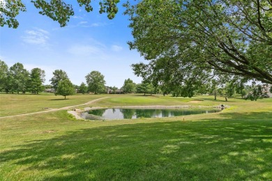 Well built almost all Brick Ranch home sits on hole 2 of the on The Ridge Golf Course in Illinois - for sale on GolfHomes.com, golf home, golf lot