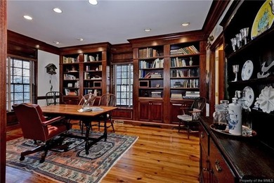 This stunning all-brick replica of the *Wythe* house is located on Fords Colony Country Club in Virginia - for sale on GolfHomes.com, golf home, golf lot