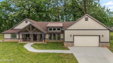 Welcome to your beautiful modern Craftsman ranch home in The on Dandridge Golf and Country Club in Tennessee - for sale on GolfHomes.com, golf home, golf lot