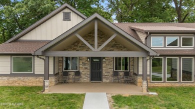 Welcome to your beautiful modern Craftsman ranch home in The on Dandridge Golf and Country Club in Tennessee - for sale on GolfHomes.com, golf home, golf lot