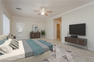 Highly upgraded Lincoln model with paver driveway, large on Revere Golf Club in Nevada - for sale on GolfHomes.com, golf home, golf lot