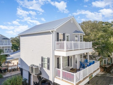 Ocean View from this tastefully decorated 5BR/3BA Raised Beach on Prestwick Country Club in South Carolina - for sale on GolfHomes.com, golf home, golf lot