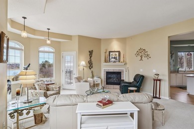 EXPANSIVE CONDO LIVING OVERLOOKING BROWN DEER GOLF COURSE AND on Brown Deer Golf Club in Iowa - for sale on GolfHomes.com, golf home, golf lot