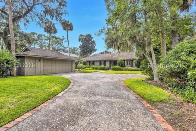 Tucked away on a quiet cul-de-sac street sits this 3-bedroom + on Sea Pines Golf and Resort  in South Carolina - for sale on GolfHomes.com, golf home, golf lot