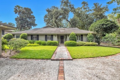 Tucked away on a quiet cul-de-sac street sits this 3-bedroom + on Sea Pines Golf and Resort  in South Carolina - for sale on GolfHomes.com, golf home, golf lot