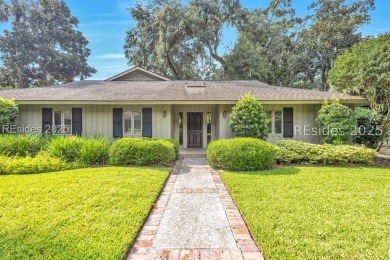 Tucked away on a quiet cul-de-sac street sits this 3-bedroom + on Sea Pines Golf and Resort  in South Carolina - for sale on GolfHomes.com, golf home, golf lot