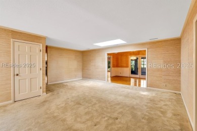 Tucked away on a quiet cul-de-sac street sits this 3-bedroom + on Sea Pines Golf and Resort  in South Carolina - for sale on GolfHomes.com, golf home, golf lot
