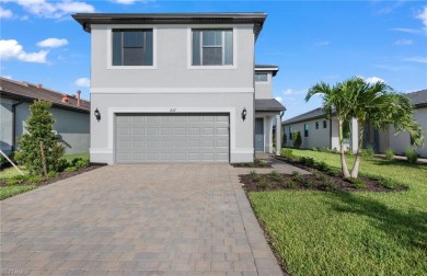 New construction home available now! This two-story Trailside on Valencia Golf and Country Club in Florida - for sale on GolfHomes.com, golf home, golf lot