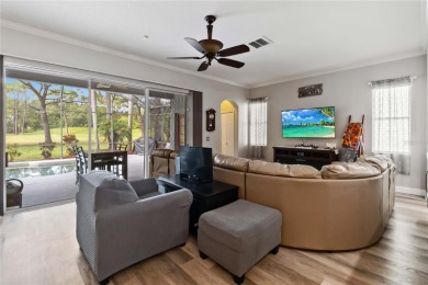 This stunning 3-bedroom, 2.5-bathroom pool home offers the on Hunters Creek Golf Course in Florida - for sale on GolfHomes.com, golf home, golf lot