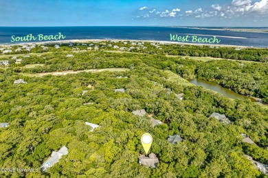 Nestled in the tranquil maritime forest of Bald Head Island on Bald Head Island Golf Club in North Carolina - for sale on GolfHomes.com, golf home, golf lot