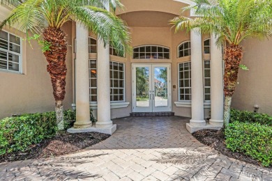 STUNNING POOL HOME WITH SWEEPING GOLF COURSE VIEW IN PGA on PGA Golf Club in PGA Village in Florida - for sale on GolfHomes.com, golf home, golf lot