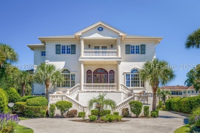 This extraordinary Wexford residence combines timeless on Wexford Golf Club in South Carolina - for sale on GolfHomes.com, golf home, golf lot
