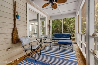 Nestled in the tranquil maritime forest of Bald Head Island on Bald Head Island Golf Club in North Carolina - for sale on GolfHomes.com, golf home, golf lot