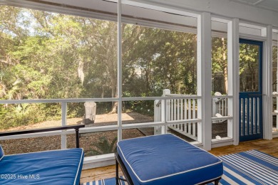 Nestled in the tranquil maritime forest of Bald Head Island on Bald Head Island Golf Club in North Carolina - for sale on GolfHomes.com, golf home, golf lot