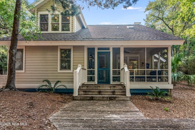Nestled in the tranquil maritime forest of Bald Head Island on Bald Head Island Golf Club in North Carolina - for sale on GolfHomes.com, golf home, golf lot