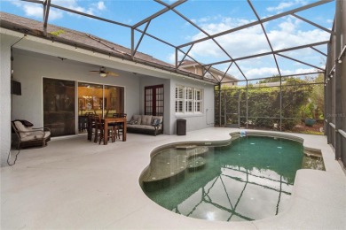 This stunning 3-bedroom, 2.5-bathroom pool home offers the on Hunters Creek Golf Course in Florida - for sale on GolfHomes.com, golf home, golf lot