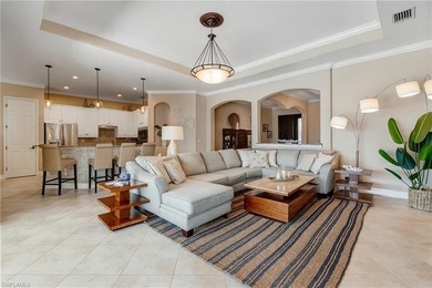 Golf membership included on this stunning fully furnished on Bonita National Golf Course in Florida - for sale on GolfHomes.com, golf home, golf lot