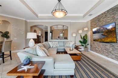 Golf membership included on this stunning fully furnished on Bonita National Golf Course in Florida - for sale on GolfHomes.com, golf home, golf lot