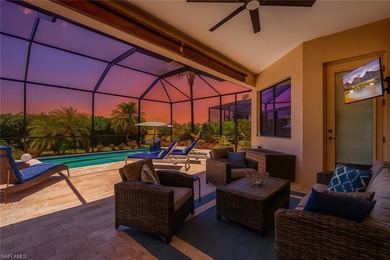 Golf membership included on this stunning fully furnished on Bonita National Golf Course in Florida - for sale on GolfHomes.com, golf home, golf lot