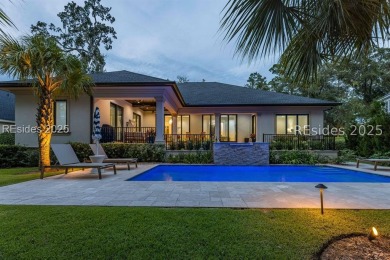 Step into this beautifully designed 5-bedroom, 5.5-bath home in on Long Cove Club in South Carolina - for sale on GolfHomes.com, golf home, golf lot