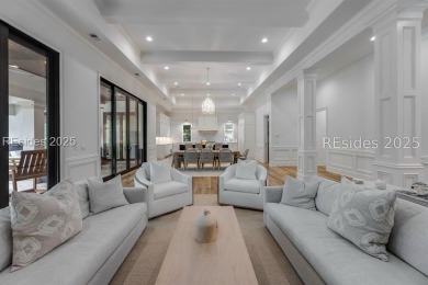 Step into this beautifully designed 5-bedroom, 5.5-bath home in on Long Cove Club in South Carolina - for sale on GolfHomes.com, golf home, golf lot