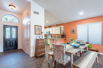 This SINGLE-LEVEL SCOTTSDALE HOME is the perfect low-maintenance on Ancala Country Club in Arizona - for sale on GolfHomes.com, golf home, golf lot