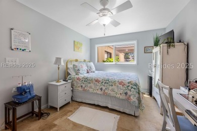 Rare, updated Queens Grant villa with outstanding lagoon view on Palmetto Dunes Golf Course and Resort in South Carolina - for sale on GolfHomes.com, golf home, golf lot