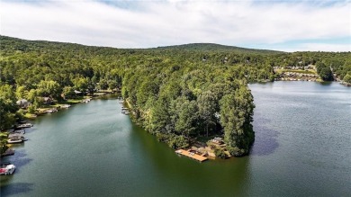 Experience ultimate privacy and breathtaking views from this on The Highlands Course at Lake Arrowhead in Georgia - for sale on GolfHomes.com, golf home, golf lot