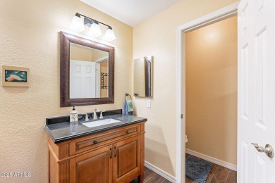 This SINGLE-LEVEL SCOTTSDALE HOME is the perfect low-maintenance on Ancala Country Club in Arizona - for sale on GolfHomes.com, golf home, golf lot