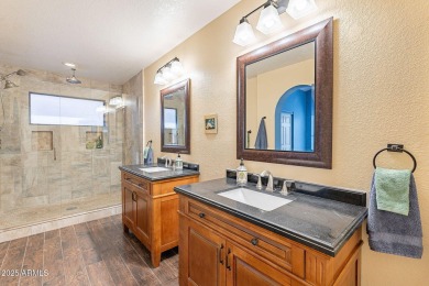 This SINGLE-LEVEL SCOTTSDALE HOME is the perfect low-maintenance on Ancala Country Club in Arizona - for sale on GolfHomes.com, golf home, golf lot