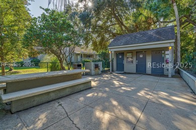 Rare, updated Queens Grant villa with outstanding lagoon view on Palmetto Dunes Golf Course and Resort in South Carolina - for sale on GolfHomes.com, golf home, golf lot