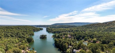 Experience ultimate privacy and breathtaking views from this on The Highlands Course at Lake Arrowhead in Georgia - for sale on GolfHomes.com, golf home, golf lot